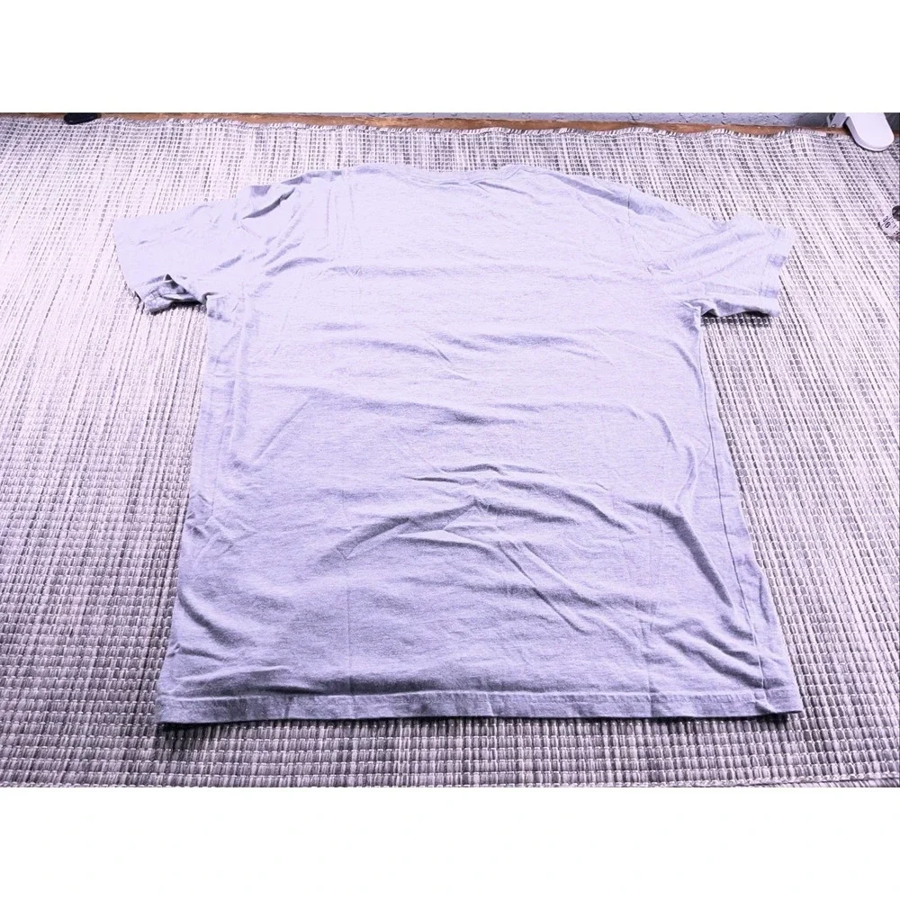 The North Face Mens Graphic T-Shirt Gray Half Dome Logo Short Sleeve Large L